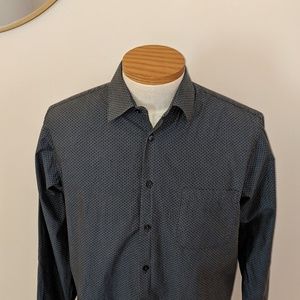 Calvin Klein Dark Gray Dress Shirt